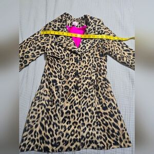Zoe Ltd Custom Leopard Print Jacket. Girls size 12. NWOT.